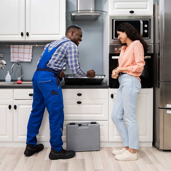 can you provide an estimate for cooktop repair before beginning any work in Lake Bridgeport TX